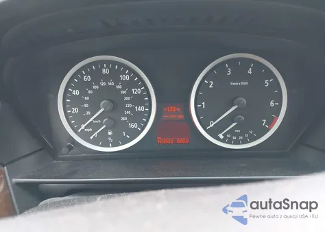 2006 BMW 550I z USA, uszkodzony, nr VIN WBANB53546CP01407